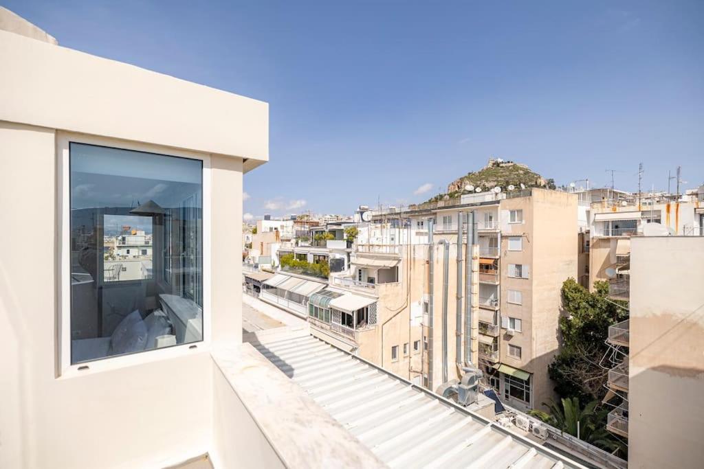 Penthouse In The Heart Of Athens Apartment ภายนอก รูปภาพ