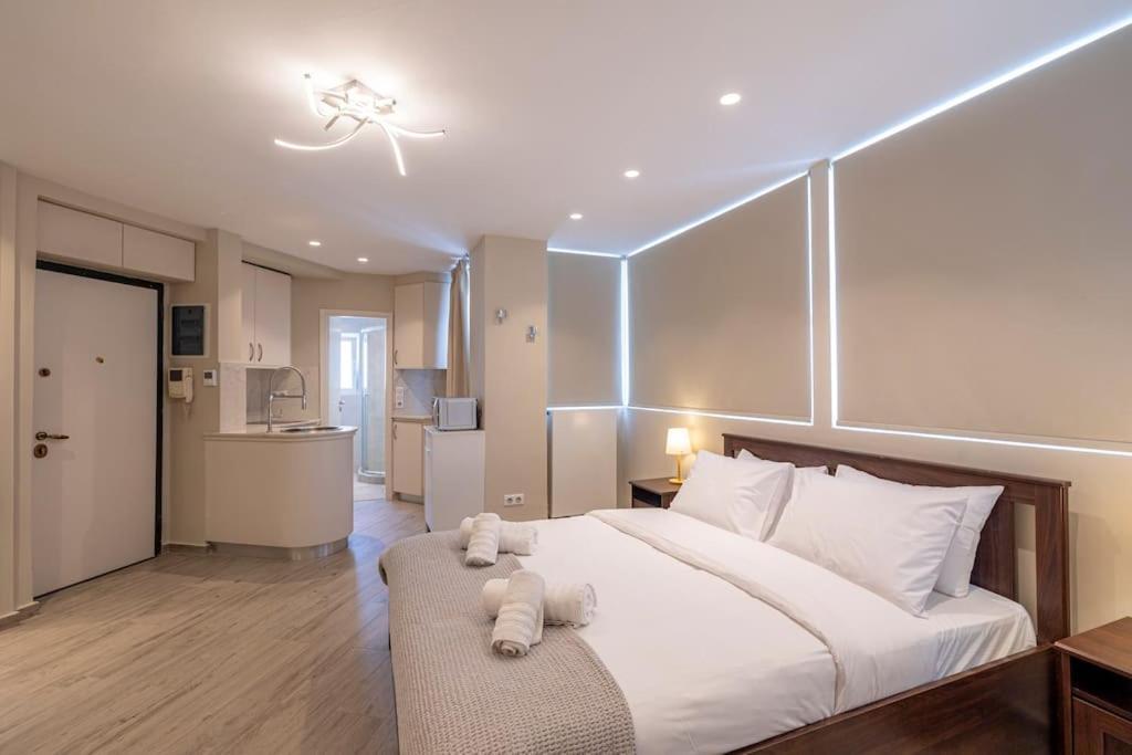 Penthouse In The Heart Of Athens Apartment ภายนอก รูปภาพ